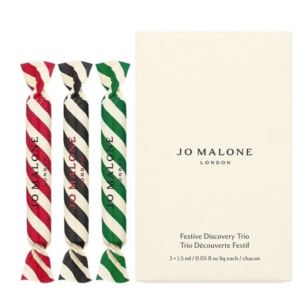 Jo Malone London Festive Discovery Trio 1.5ml each Vial Spray Cologne Sample